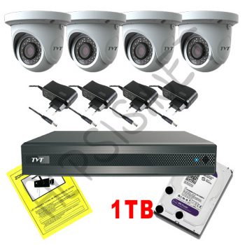 Kit CCTV 4 camaras