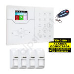 Kit alarma 4 detectors de presencia